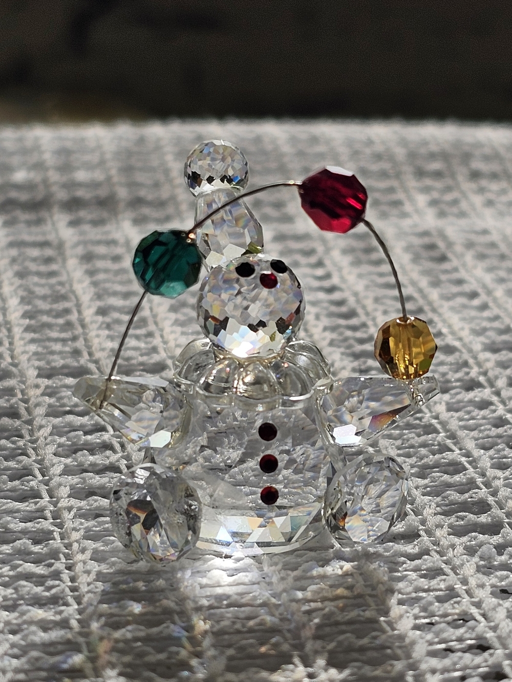 Iris Arc  Crystal Juggling Clown Minature